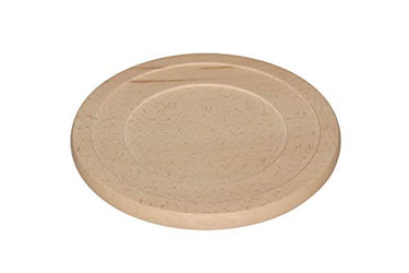 Riess, 2345-046, Servierbrett rund Kombi 20/24, für Riess Schlemmerpfannen 20 und 24 cm, aus Buchenholz, braun im Sale